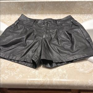 Cavalini Gray High Waist Shorts Relaxed Fit